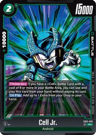 Cell Jr. - FB02-085 (Championship Pack 01) — Tournament and Championship Promos