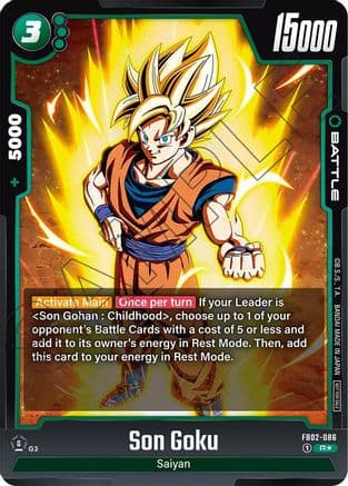 Son Goku - FB02-086 (Championship Pack 01) — Tournament and Championship Promos