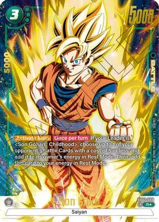 Son Goku - FB02-086 (Championship Pack 01) (Gold) — Tournament and Championship Promos