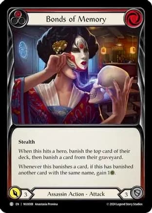 Bonds of Memory (Red) — Blitz Deck: Part the Mistveil - Nuu