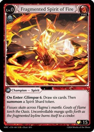 Fragmented Spirit of Fire — Mercurial Heart