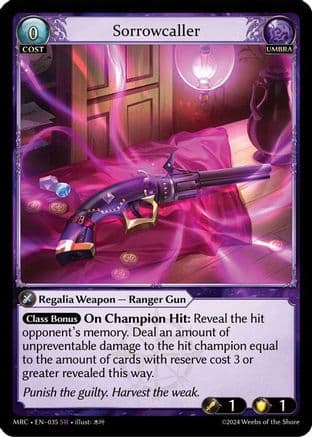 Sorrowcaller — Mercurial Heart