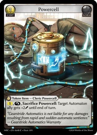 Powercell (64B) — Mercurial Heart