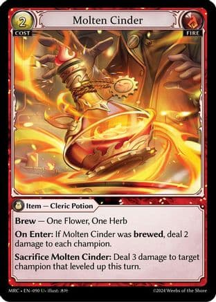 Molten Cinder — Mercurial Heart