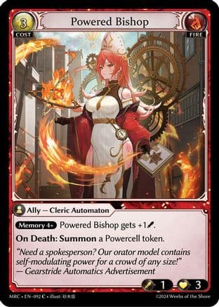 Powered Bishop — Mercurial Heart