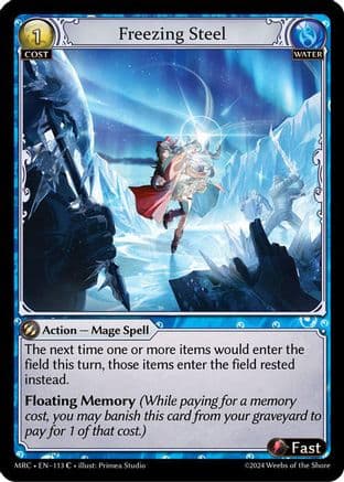 Freezing Steel — Mercurial Heart