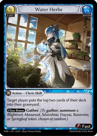 Water Herbs — Mercurial Heart