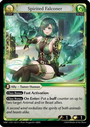 Spirited Falconer — Mercurial Heart