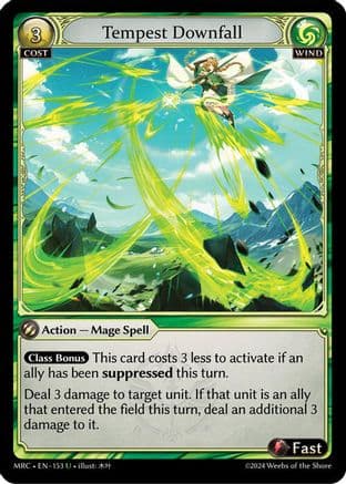 Tempest Downfall — Mercurial Heart