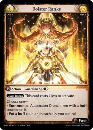 Bolster Ranks — Mercurial Heart