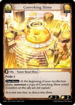 Convoking Slime — Mercurial Heart