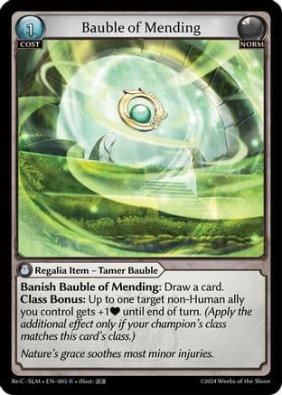 Bauble of Mending — Silvie Re:Collection, Slime Sovereign