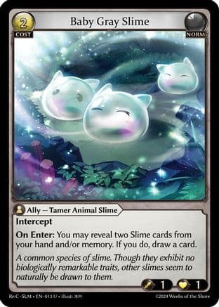 Baby Gray Slime — Silvie Re:Collection, Slime Sovereign