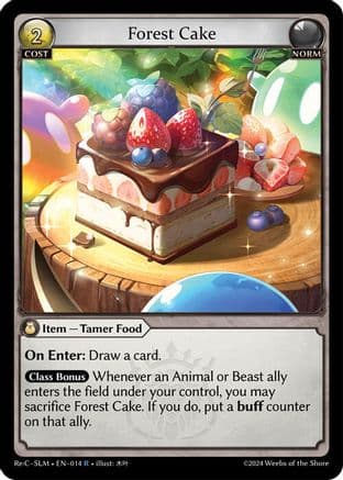 Forest Cake — Silvie Re:Collection, Slime Sovereign