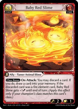 Baby Red Slime — Grand Archive TCG card