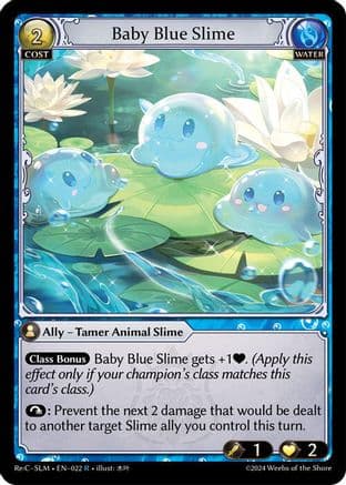 Baby Blue Slime — Silvie Re:Collection, Slime Sovereign