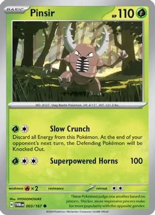Pinsir - 003/167 — SV06: Twilight Masquerade