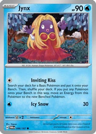 Jynx — SV06: Twilight Masquerade Pokémon TCG card by Gapao