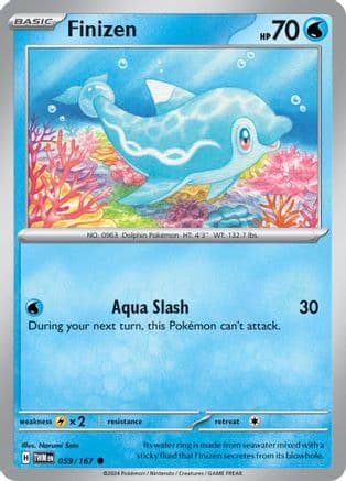 Finizen — SV06: Twilight Masquerade Pokémon TCG card by Narumi Sato