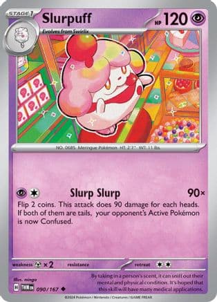 Slurpuff — SV06: Twilight Masquerade Pokémon TCG card by mingo