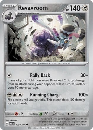 Revavroom — SV06: Twilight Masquerade Pokémon TCG card by Hasuno