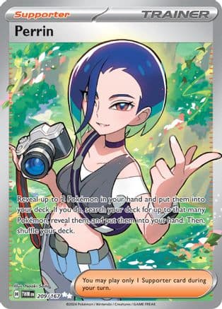 Perrin - 209/167 — SV06: Twilight Masquerade Pokémon TCG card by Naoki Saito