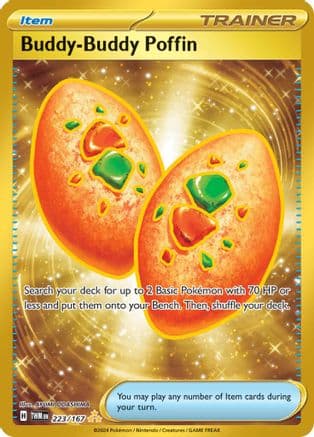 Buddy-Buddy Poffin — SV06: Twilight Masquerade Pokémon TCG card by AYUMI ODASHIMA