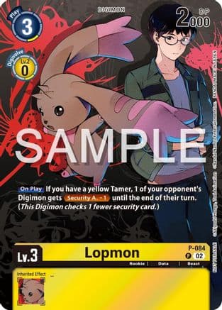 Lopmon - P-084 (Official Tournament Pack Vol.13) — Digimon Promotion Cards