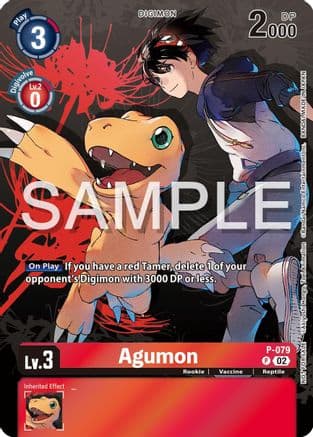 Agumon - P-079 (Official Tournament Pack Vol.13) — Digimon Promotion Cards