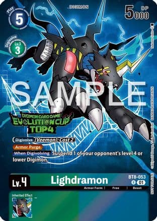 Lighdramon - BT8-053 (2024 Evolution Cup Top 4) — New Awakening