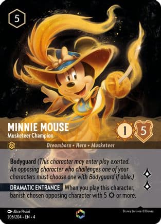 Minnie Mouse - Musketeer Champion (Enchanted) — Ursula's Return