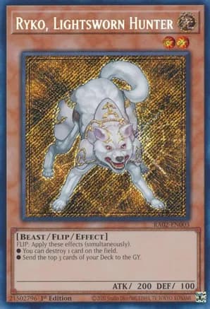 Ryko, Lightsworn Hunter (Secret Rare) — 25th Anniversary Rarity Collection II