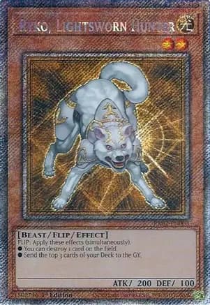 Ryko, Lightsworn Hunter (Platinum Secret Rare) — 25th Anniversary Rarity Collection II