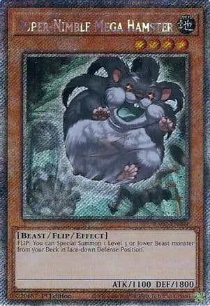 Super-Nimble Mega Hamster (Platinum Secret Rare) — 25th Anniversary Rarity Collection II