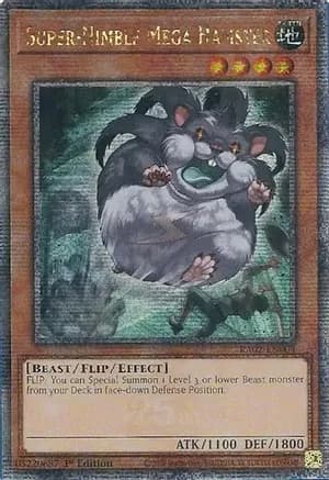 Super-Nimble Mega Hamster (Quarter Century Secret Rare) — 25th Anniversary Rarity Collection II