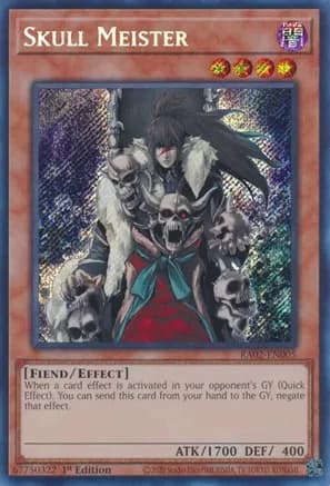 Skull Meister (Secret Rare) — 25th Anniversary Rarity Collection II