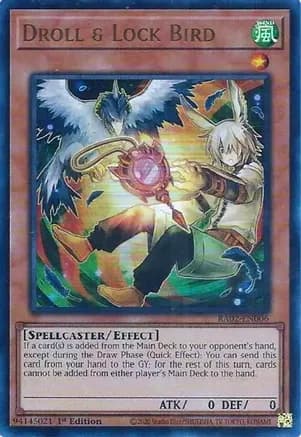 Droll & Lock Bird (Alternate Art) (UR) — 25th Anniversary Rarity Collection II