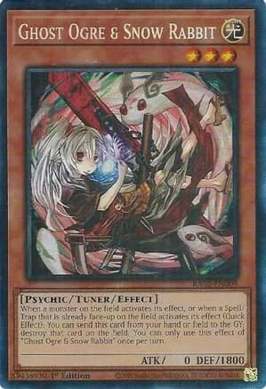 Ghost Ogre & Snow Rabbit (Alternate Art) (PCR) — 25th Anniversary Rarity Collection II