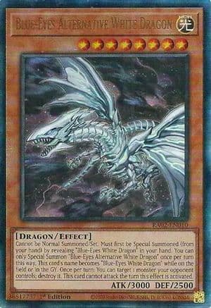 Blue-Eyes Alternative White Dragon (PUR) — 25th Anniversary Rarity Collection II