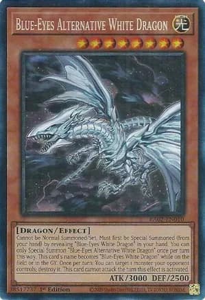 Blue-Eyes Alternative White Dragon (PCR) — 25th Anniversary Rarity Collection II