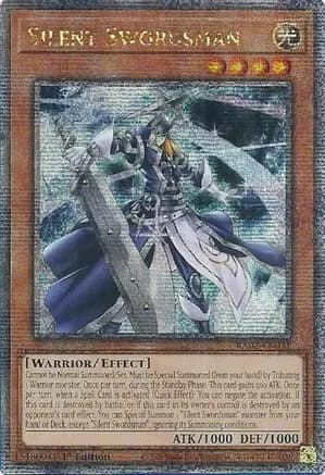 Silent Swordsman (Quarter Century Secret Rare) — 25th Anniversary Rarity Collection II