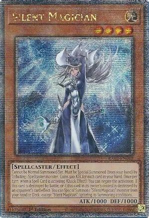 Silent Magician (Quarter Century Secret Rare) — 25th Anniversary Rarity Collection II