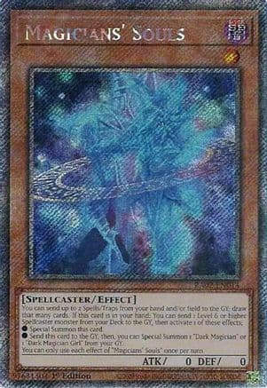 Magicians' Souls (Platinum Secret Rare) — 25th Anniversary Rarity Collection II