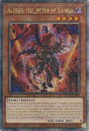 Aluber the Jester of Despia (Quarter Century Secret Rare) — 25th Anniversary Rarity Collection II