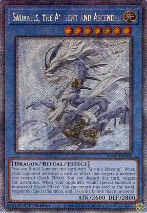 Sauravis, the Ancient and Ascended (Platinum Secret Rare) — 25th Anniversary Rarity Collection II