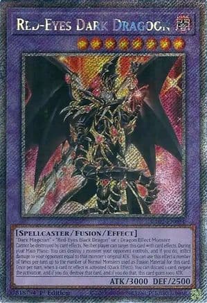 Red-Eyes Dark Dragoon (Platinum Secret Rare) — 25th Anniversary Rarity Collection II