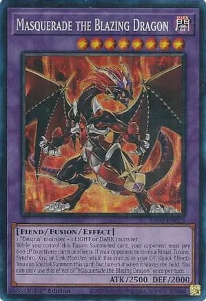 Masquerade the Blazing Dragon (PCR) — 25th Anniversary Rarity Collection II