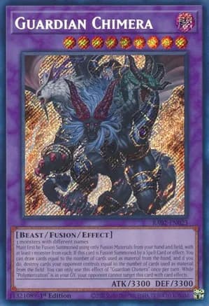 Guardian Chimera (Secret Rare) — 25th Anniversary Rarity Collection II