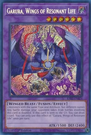 Garura, Wings of Resonant Life (Secret Rare) — 25th Anniversary Rarity Collection II