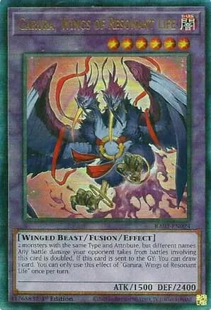 Garura, Wings of Resonant Life (PUR) — 25th Anniversary Rarity Collection II